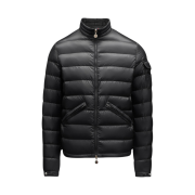 Moncler Agay Short Down Jacket Black - 22SS