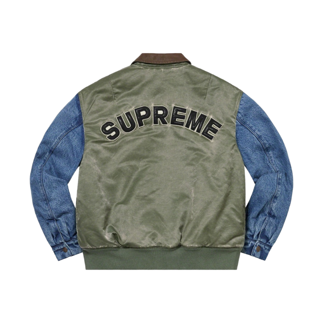 슈프림 데님 슬리브 MA-1 올리브 - 23SS(Supreme Denim Sleeve MA-1 Olive - 23SS) - 3