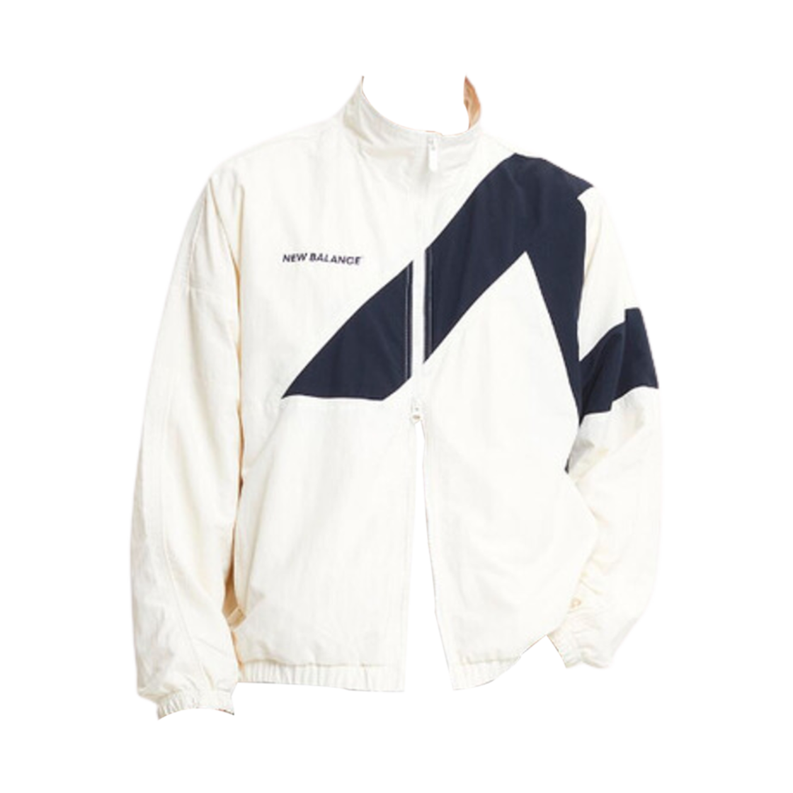 NBNAE32823-01-39 New Balance N Signature Warm-Up Jacket Ivory