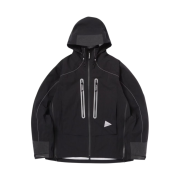 And Wander Pertex Shield Rain Jacket Black