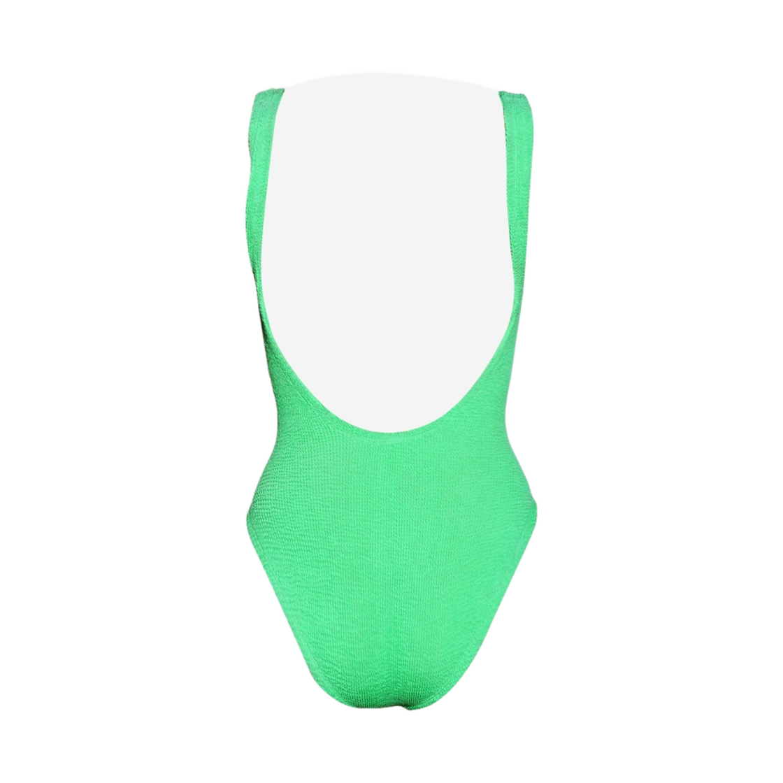 (W) 훈자 지 스퀘어 넥 스윔수트 라임((W) Hunza G Square Neck Swimsuit Lime) - 2