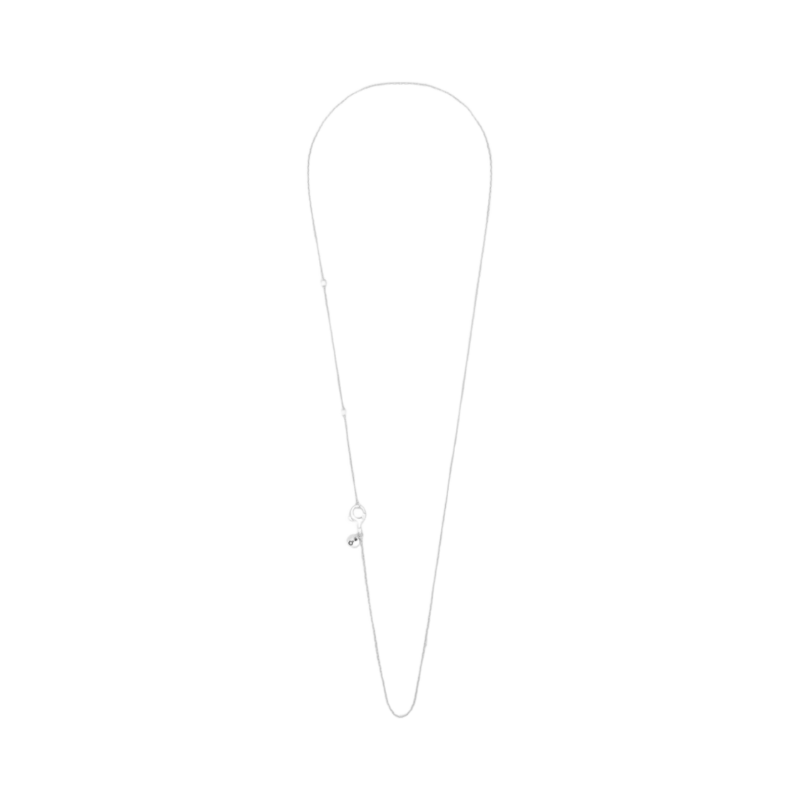 (W) 판도라 클래식 케이블 체인 네클리스 스털링 실버((W) Pandora Classic Cable Chain Necklace Sterling Silver)