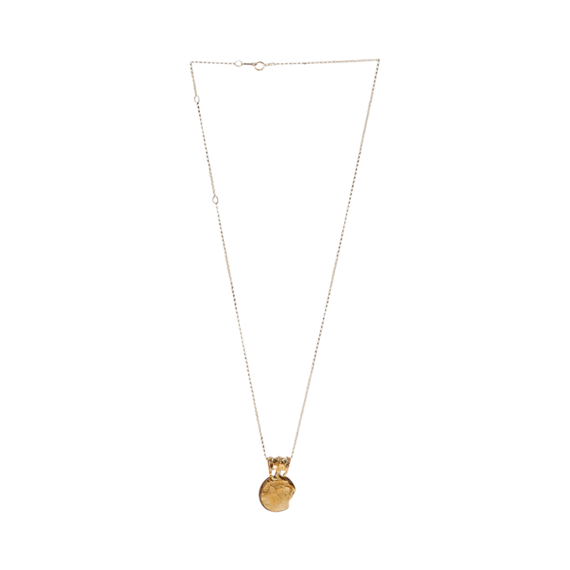 알리기에리 더 썬 살루테이션 메달리온 네클리스 골드 플레이티드(Alighieri The Sun Salutations Medallion Necklace Gold Plated) - 2