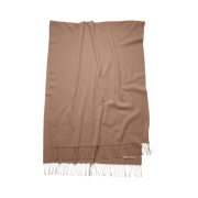 Acne Studios Wool Fringe Muffler Caramel Brown