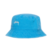 Stussy Washed Stock Bucket Hat Ocean