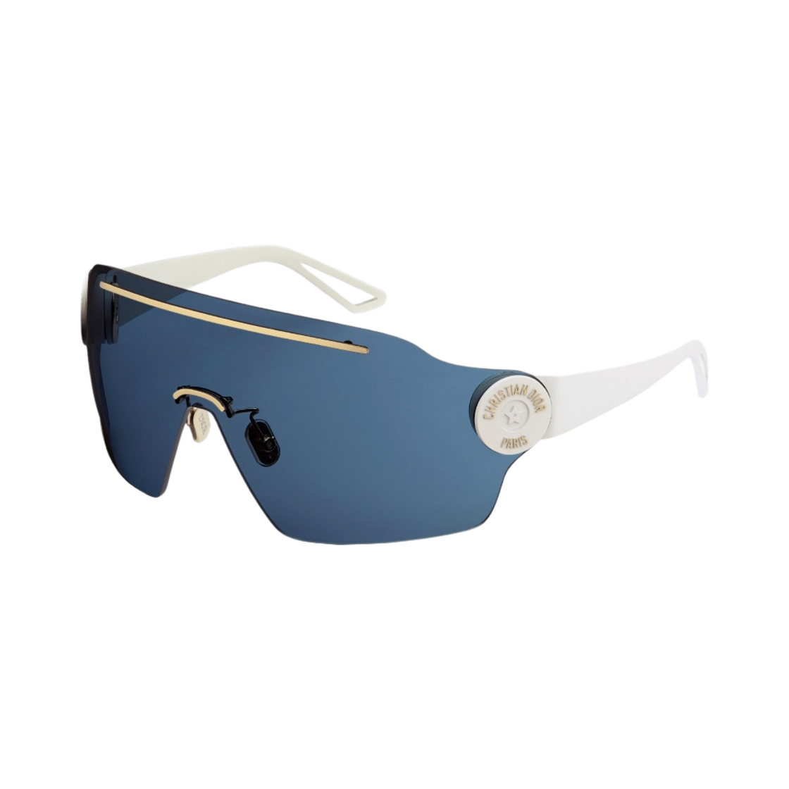 (W) 디올 디올퍼시픽 M1U 마스크 선글라스 블루((W) Dior Diorpacific M1U Mask Sunglasses Blue) - 1
