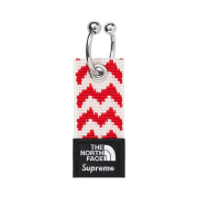 Supreme x The North Face Woven Keychain Red - 22FW