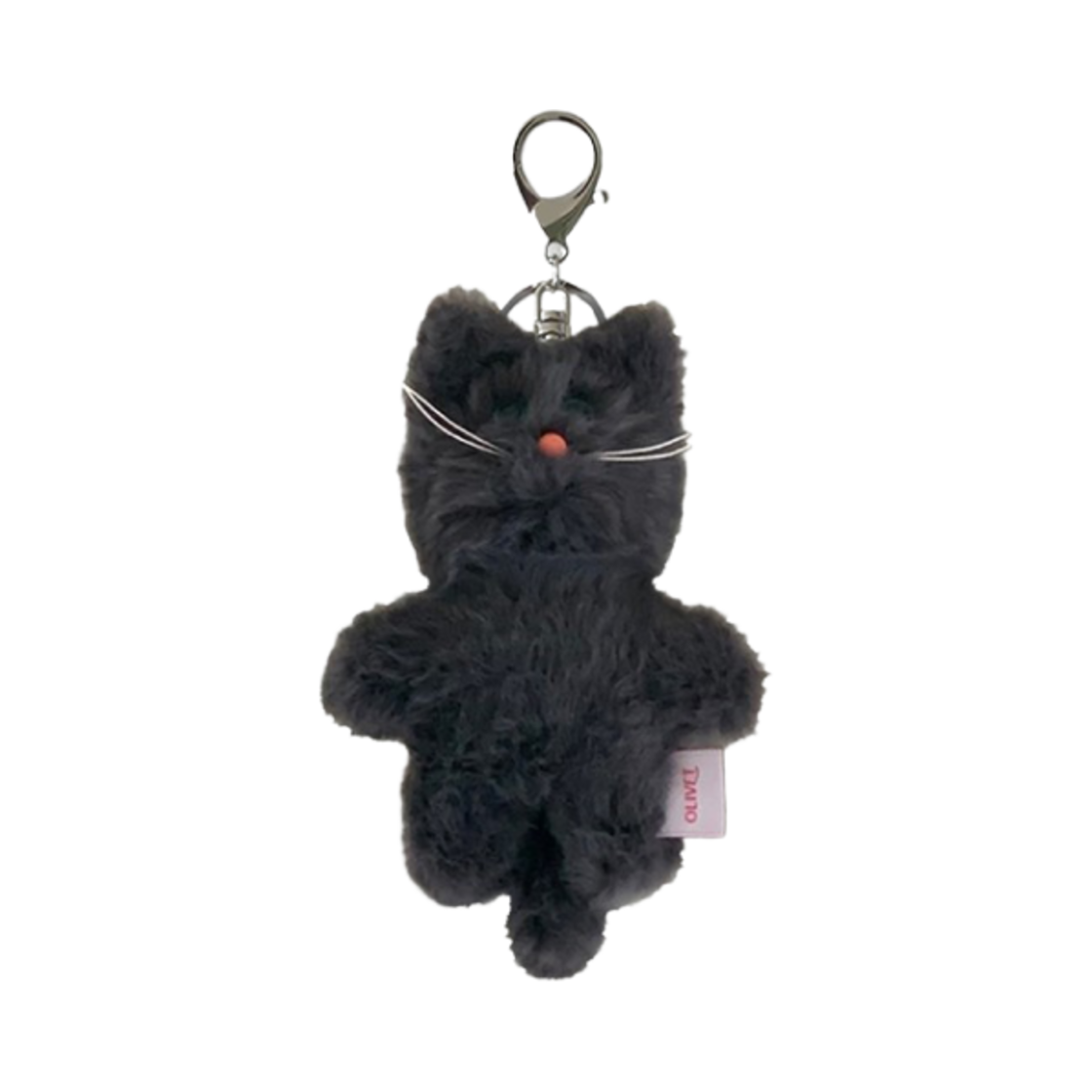 올리베 베이비 캣 키체인 그레이(Olivet Baby Cat Keychain Grey)