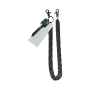 Project G/R Twisted Key Chain Silver