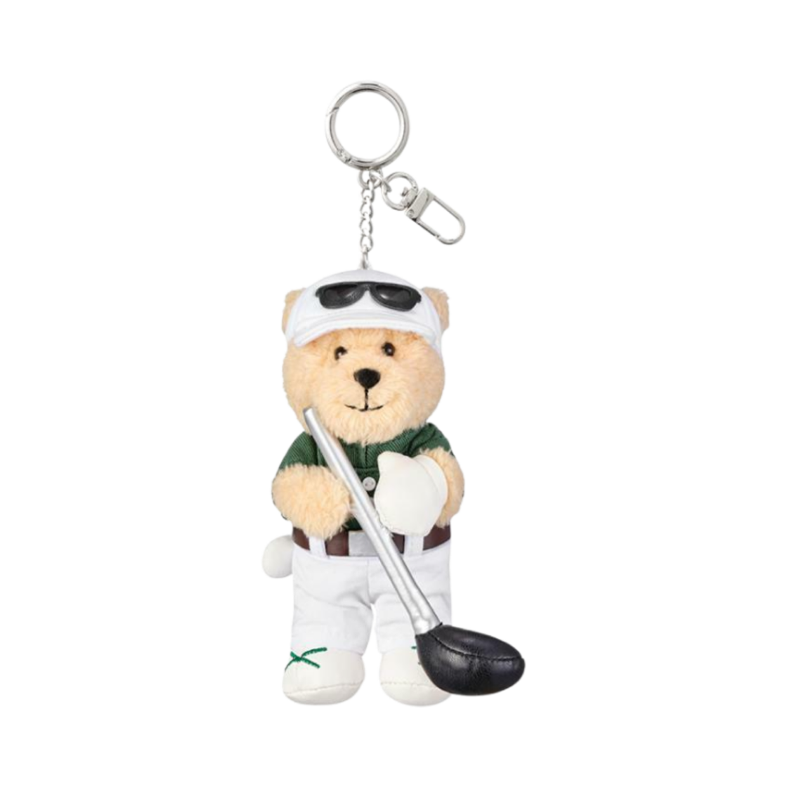- Starbucks Golf Bearista Keychain Male