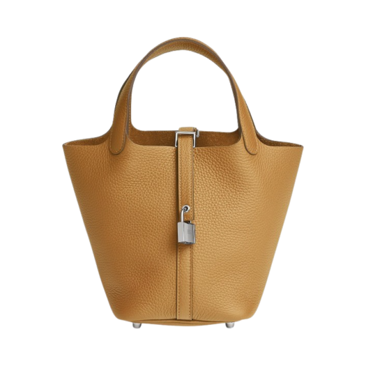Hermes Picotin Lock 18 Bag Clemence & Palladium Biscuit