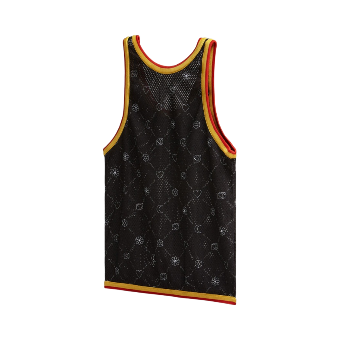 마르니 마르니그램 프린트 탱크탑 쇼핑백 블랙 커리(Marni Tank Top Shopping Bag with Marnigram Print Black Curry) - 3