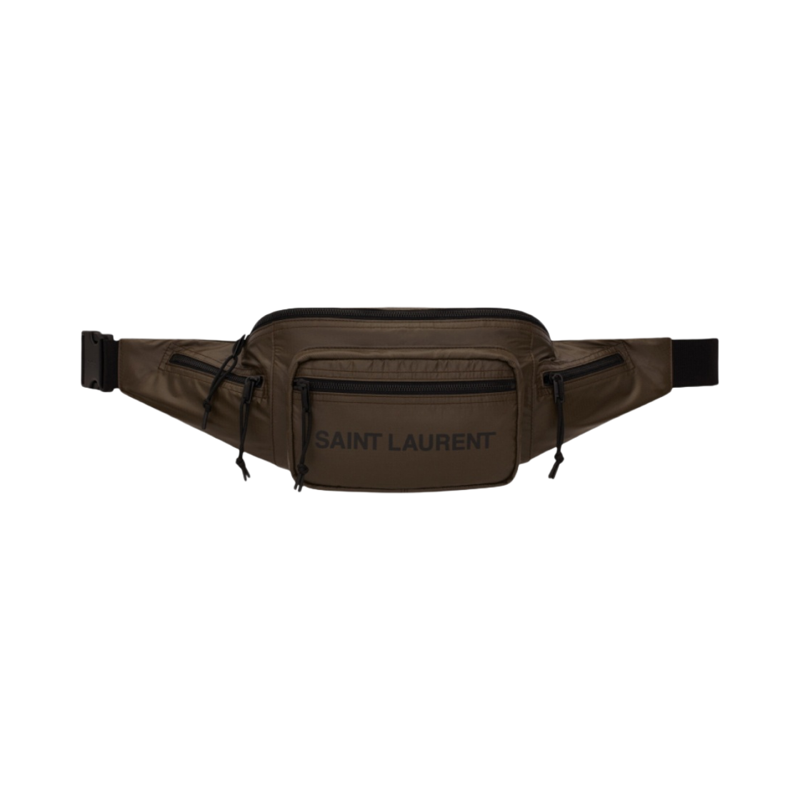 생로랑 나일론 눅스 크로스바디백 카키 솔저(Saint Laurent Nuxx Crossbody Bag in Nylon Khaki Soldier) - 1
