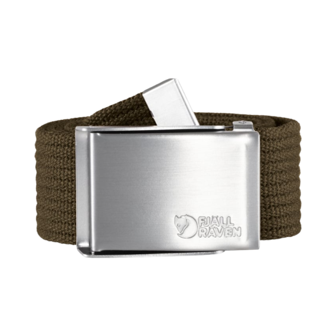 77029-633 Fjallraven Canvas Belt 4cm Dark Olive