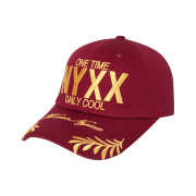 NYXX Nyx Slogan Ball Cap Burgundy