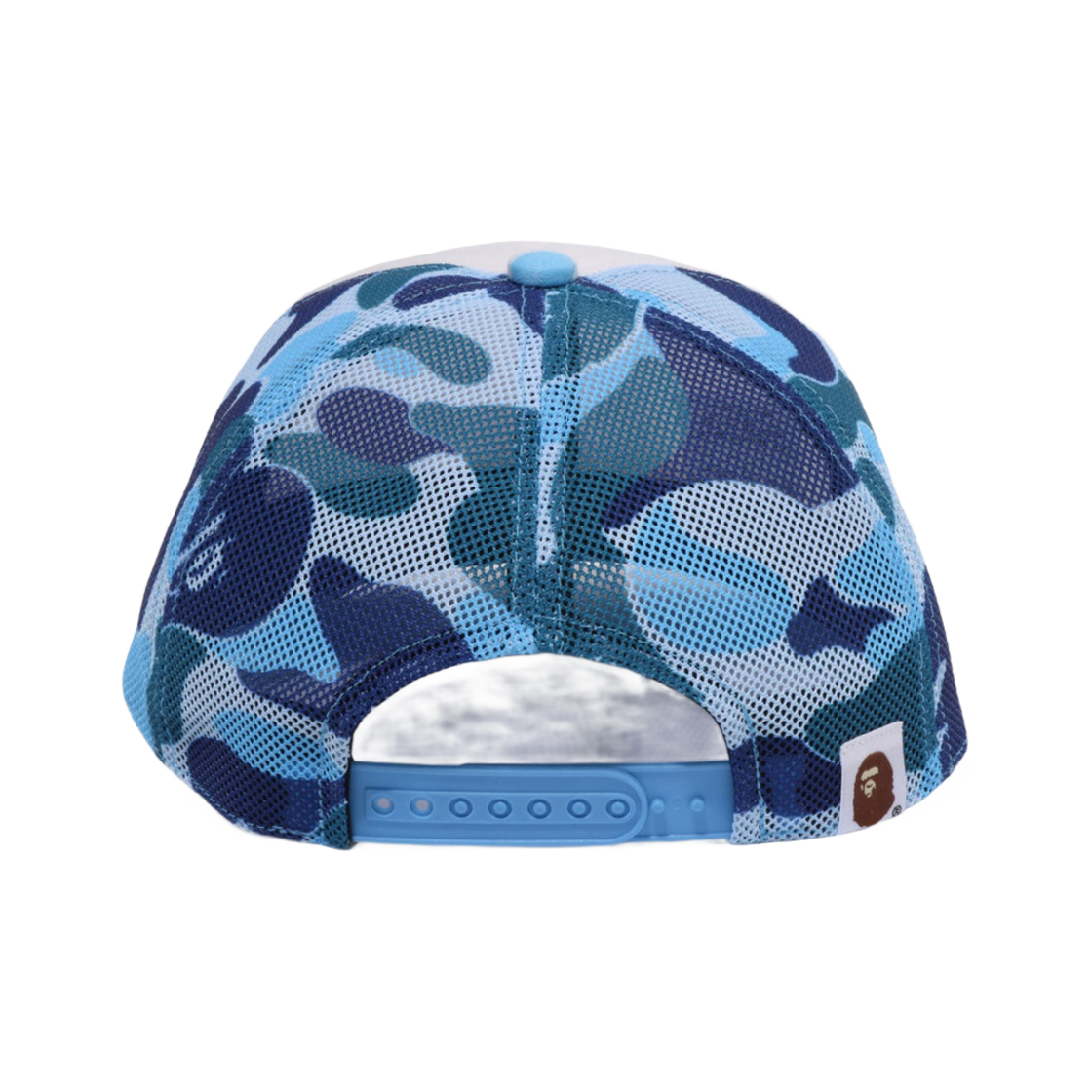 베이프 ABC 카모 크리스탈 스톤 메쉬 캡 블루(BAPE ABC Camo Crystal Stone Mesh Cap Blue) - 3