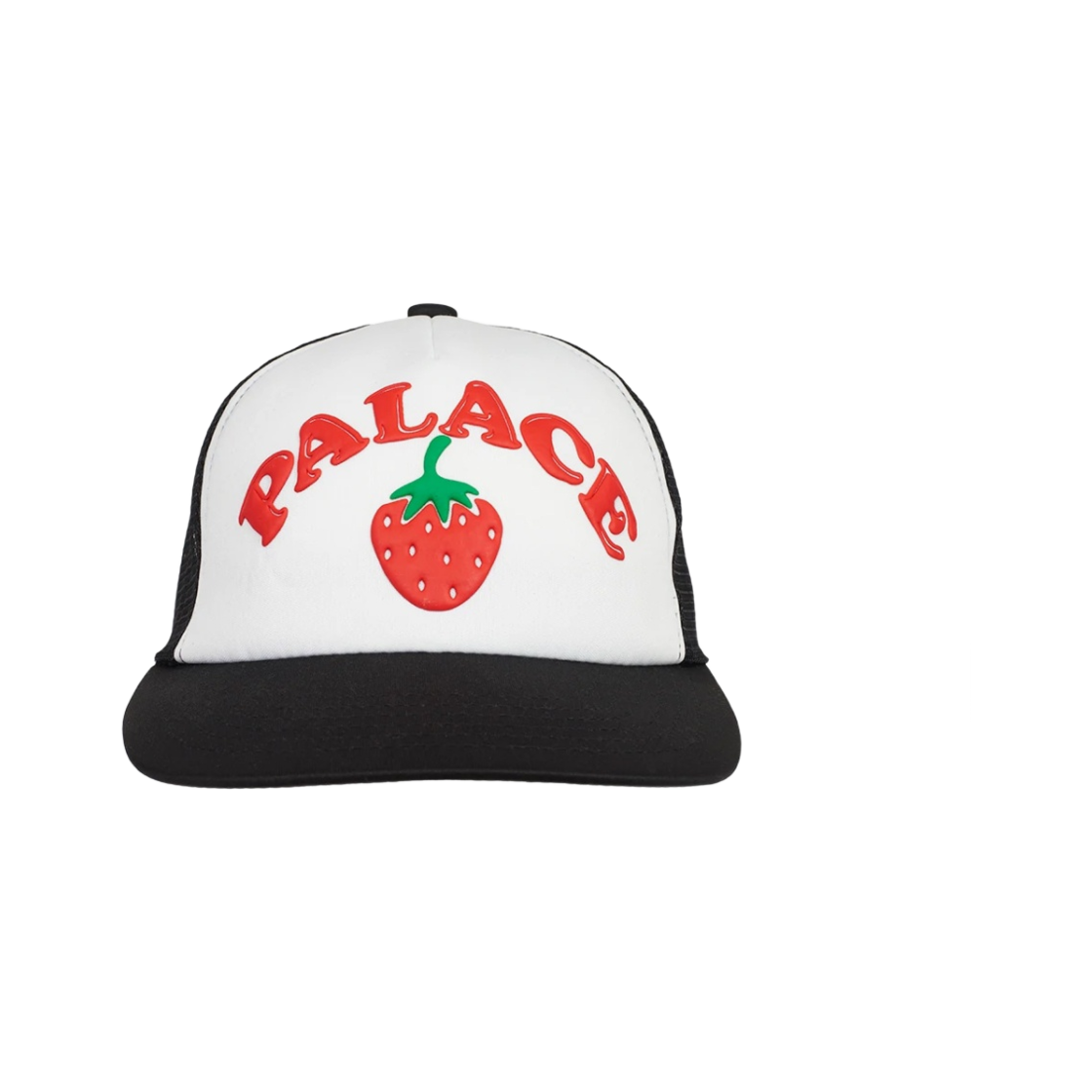 팔라스 스트로베리 트러커 햇 블랙 - 22SS(Palace Strawberry Trucker Hat Black - 22SS) - 2