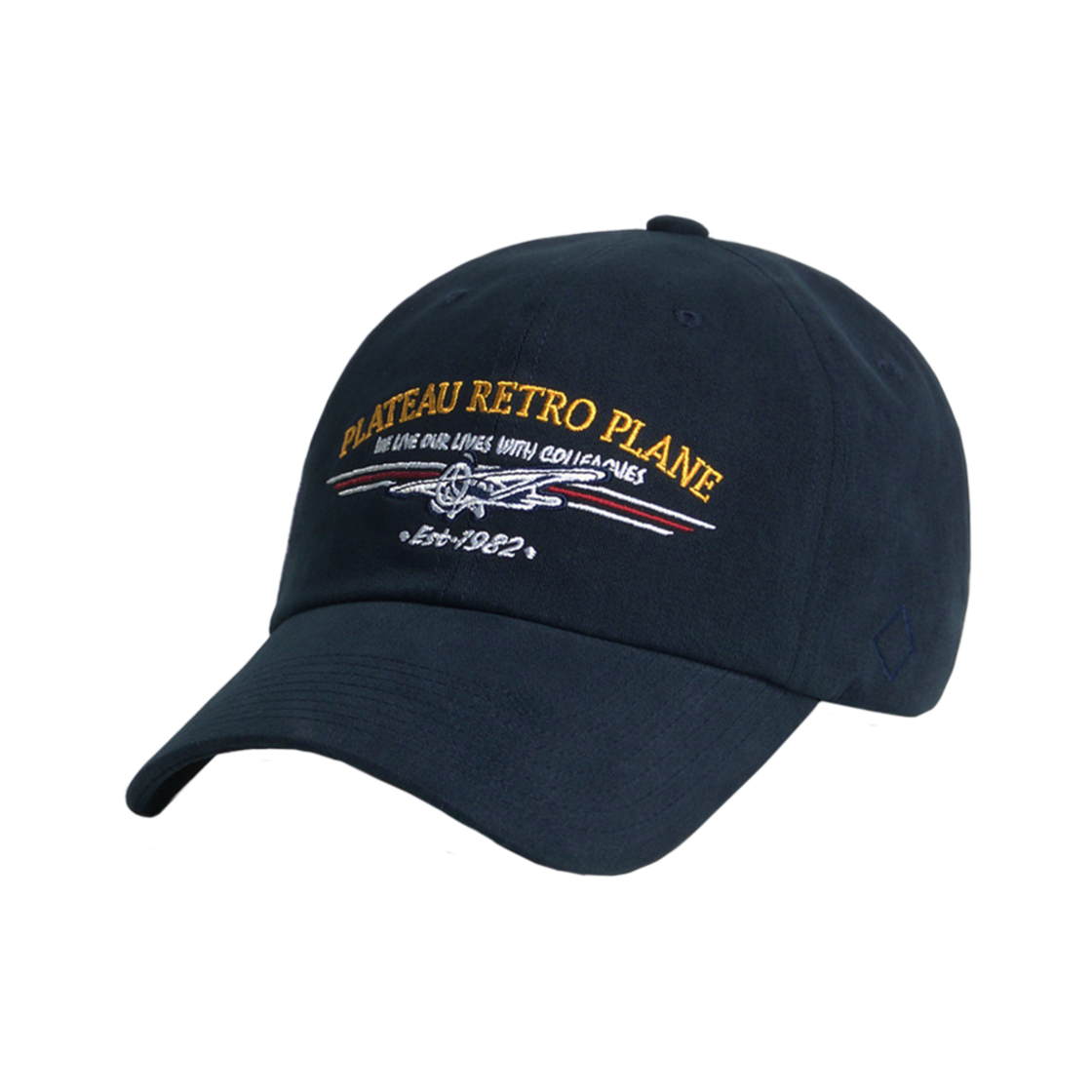 플래토 알피 빈티지 볼캡 네이비(PLATEAU RP Vitage Cap Navy)