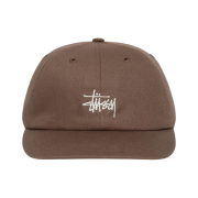 Stussy Basic Stock Low Pro Cap Russet