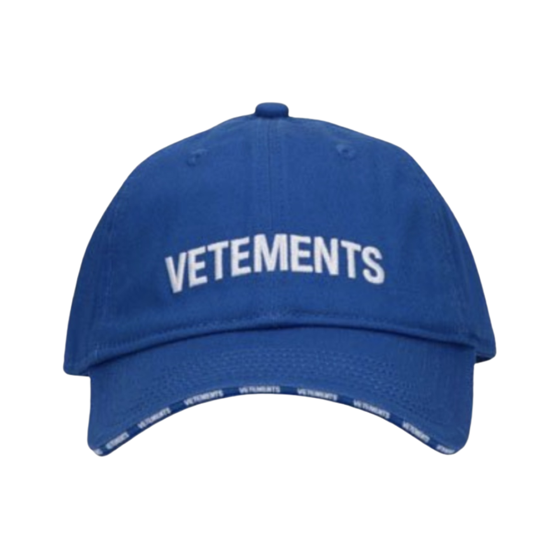 베트멍 아이코닉 로고 캡 블루(Vetements Iconic Logo Cap Blue)