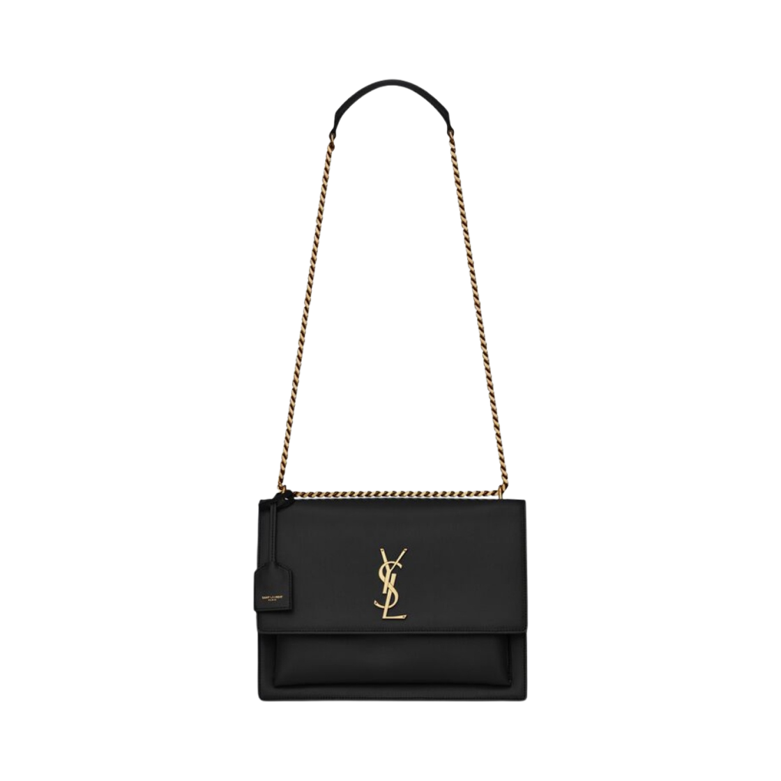 생로랑 선셋 라지 체인 백 스무스 레더 느와르(Saint Laurent Sunset Large Chain Bag In Smooth Leather Noir) - 1