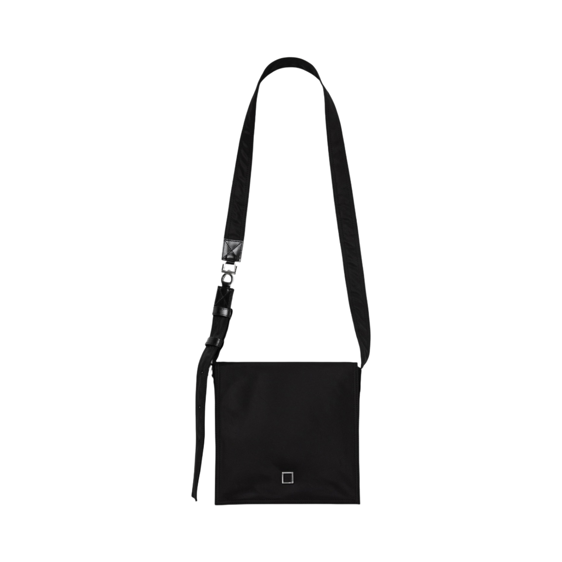 우영미 나일론 크로스바디 백 블랙 - 23FW(Wooyoungmi Nylon Crossbody Bag Black - 23FW) - 2