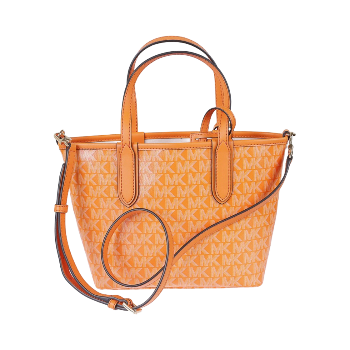 마이클 코어스 엘리자 엑스트라 스몰 로고 토트백 애프리콧(Michael Kors Eliza Extra Small Logo Tote Bag Apricot) - 2