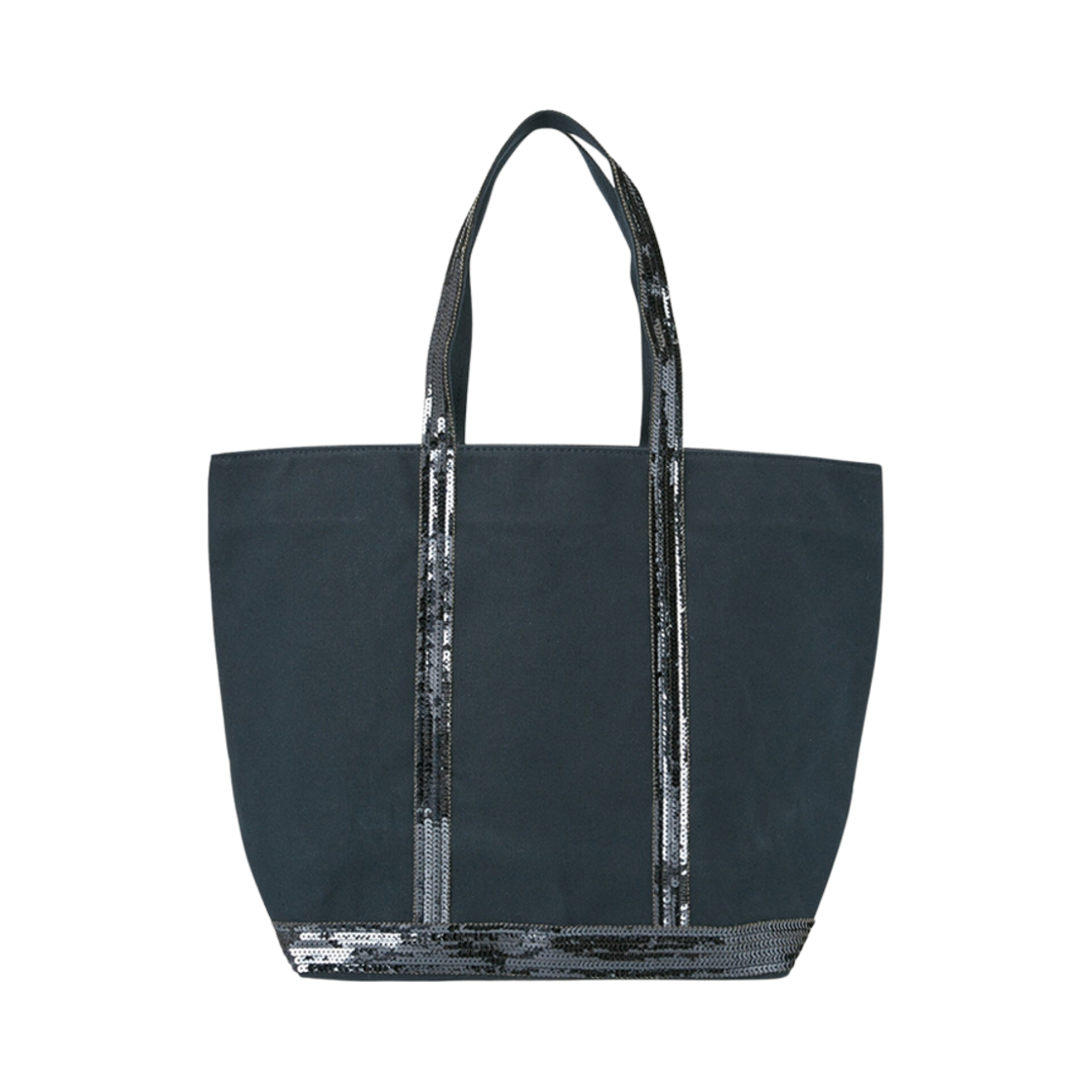 0PVE01-V40315-781 Vanessa Bruno Canvas L Cabas Tote Bag Navy