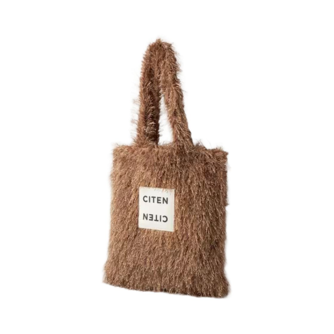 시텐 프린지 토트백 다크 브라운(Citen Fringe Tote Bag Dark Brown) - 2
