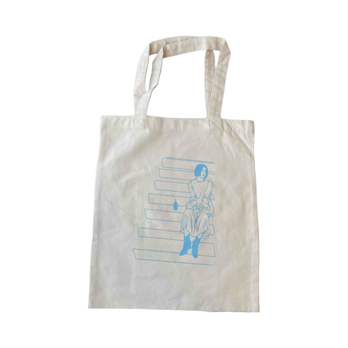 블루 보틀 x 키네 토트백 (후쿠오카 텐진 카페 한정)(Blue Bottle × KYNE Tote Bag (Fukuoka Tenjin Cafe Exclusive))