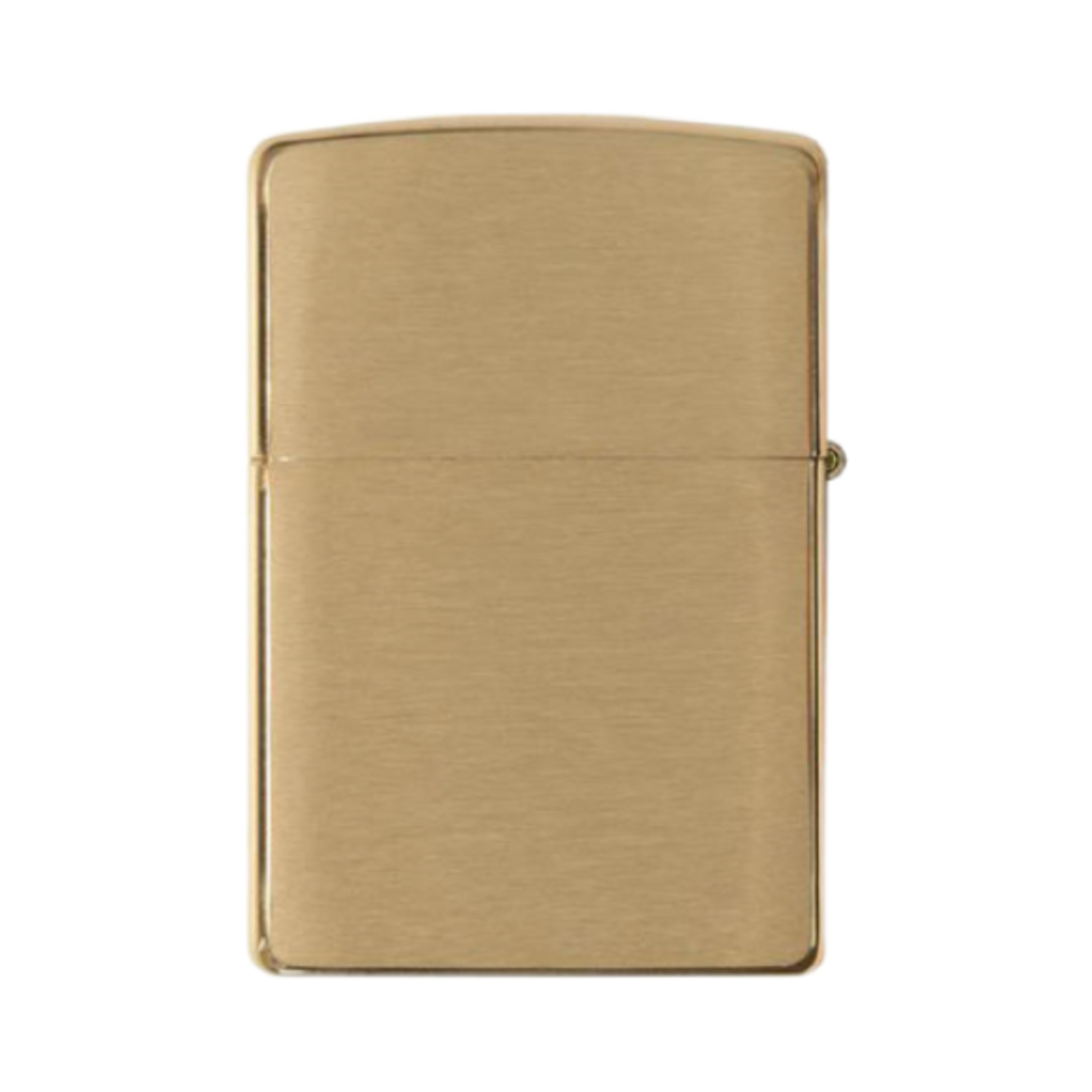 - Zippo Classic Brushed Solid Brass Lighter Gold