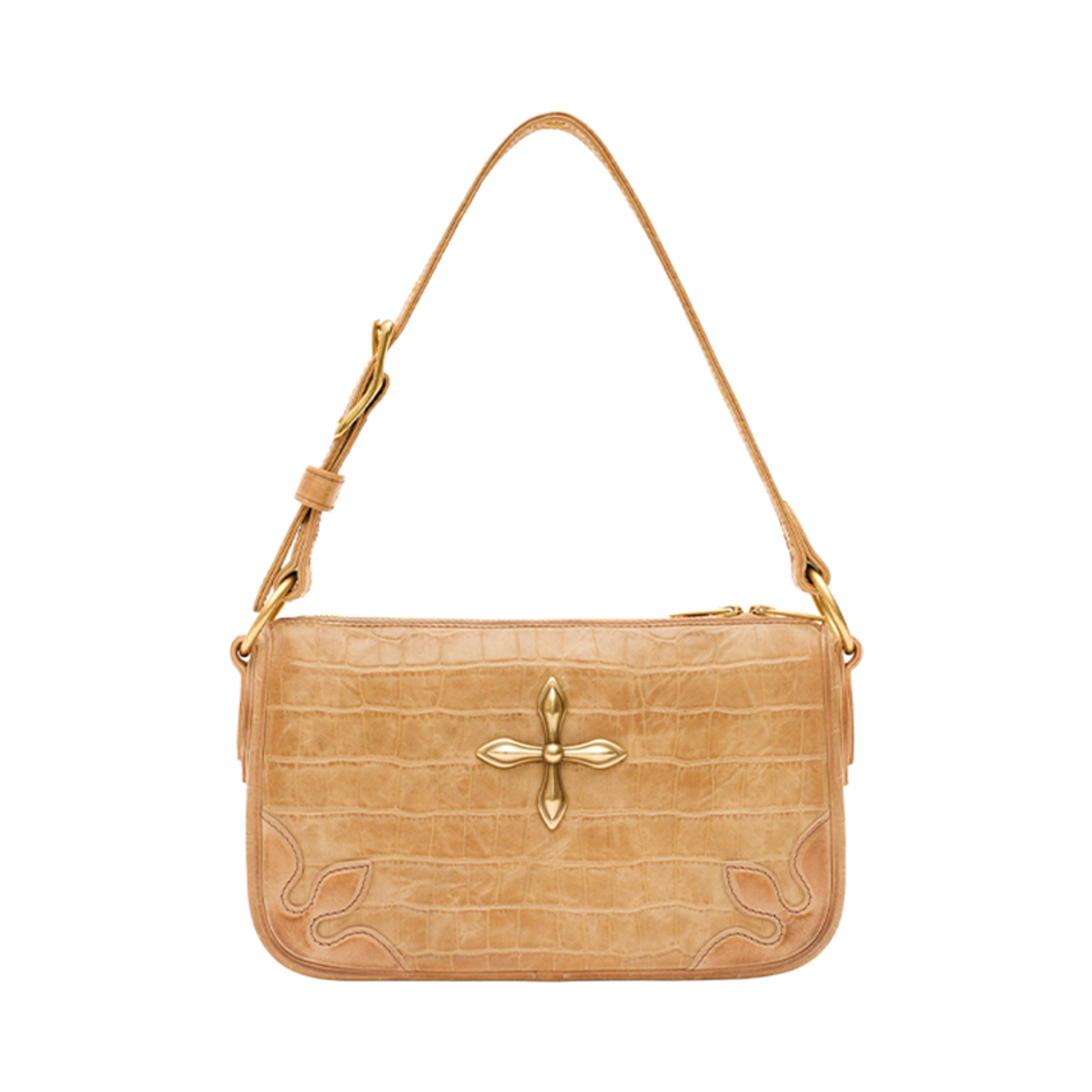 B0004LT (W) SMFK Compass Big Kitty Bag Medium Latte