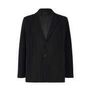 Homme Plisse Issey Miyake Basic Tailored Jacket Black