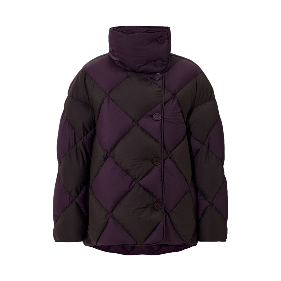 - (W) Ienki Ienki Diamond Cozy Queen Jacket Micro Pomegranate Micro Brown