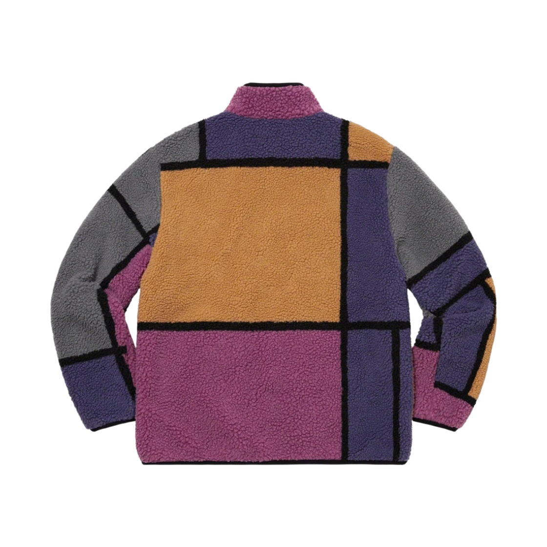 슈프림 리버시블 컬러블록 플리스 자켓 퍼플 - 20FW(Supreme Reversible Colorblocked Fleece Jacket Purple - 20FW) - 3