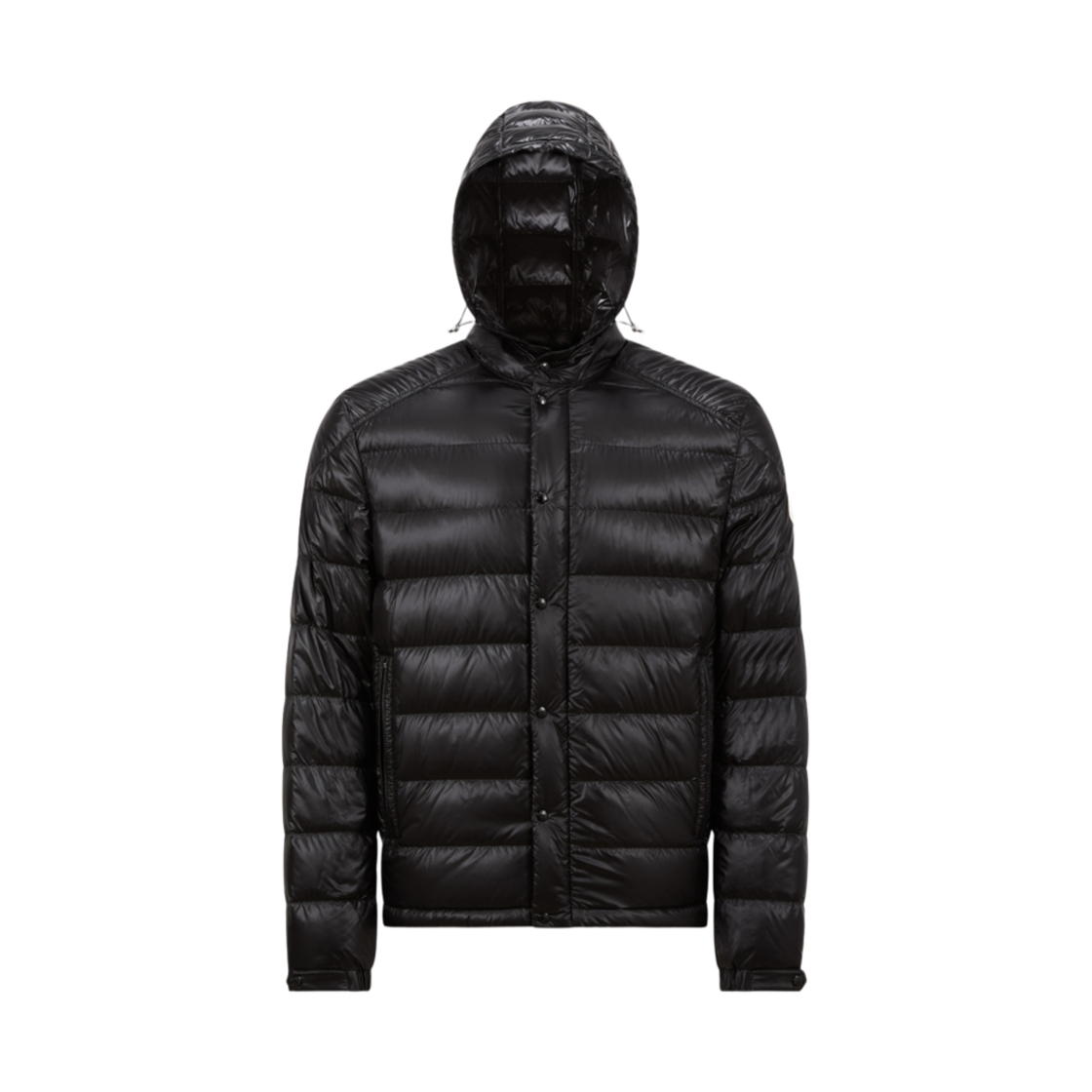 K1-091-1A00080-597Y4-999 Moncler Gliere Hooded Short Down Jacket Black - 25SS