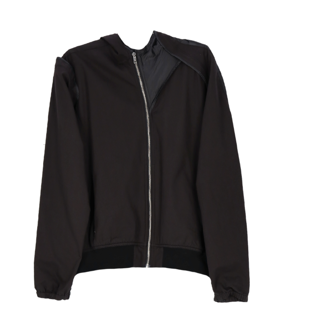 CK25SSJK02BK Cost Per Kilo Hooded Bomber Black