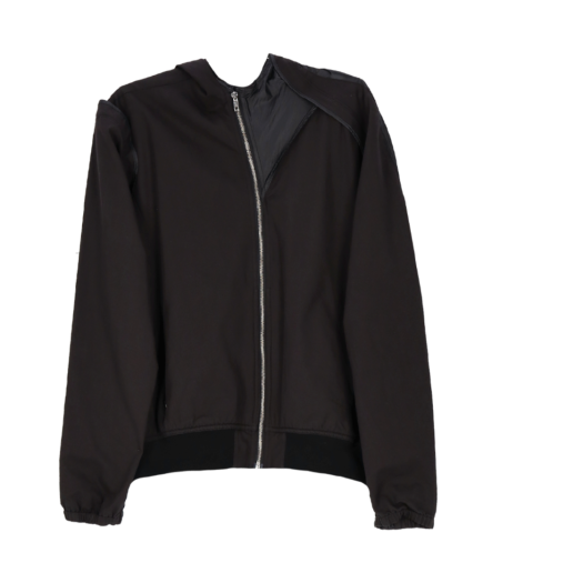 CK25SSJK02BK Cost Per Kilo Hooded Bomber Black