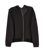 Cost Per Kilo Hooded Bomber Black