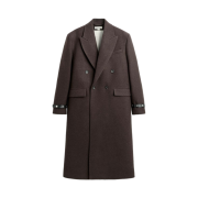 Zara x Nanushka Wool Coat Brown