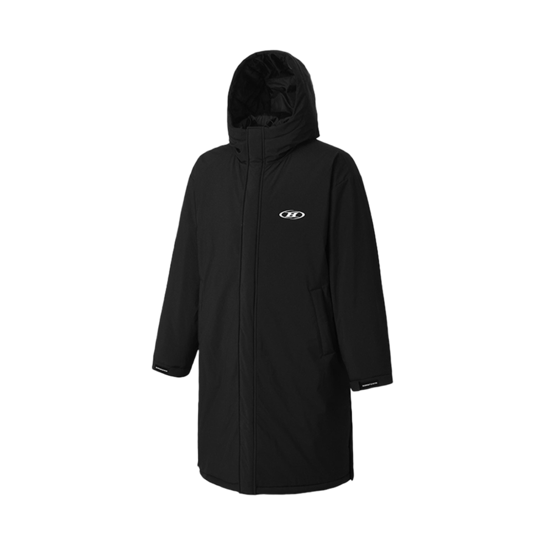 본투윈 빅 심볼 벤치 파카 블랙