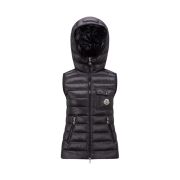 (W) Moncler Glygos Down Vest Black - 23SS
