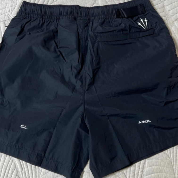 Nike x Drake Nocta Nylon Woven Shorts Black (FN8194-010) 착용 스타일