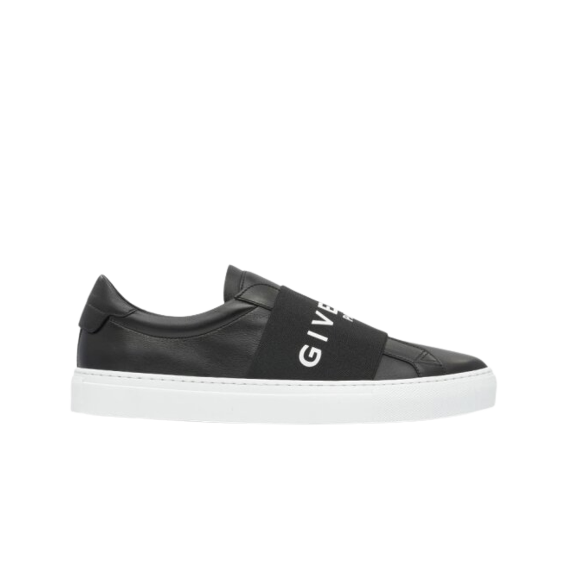 지방시 엘라스틱 밴드 어반 스트리트 레더 스니커즈 블랙(Givenchy Elastic Band  Urban Street Leather Sneakers Black)