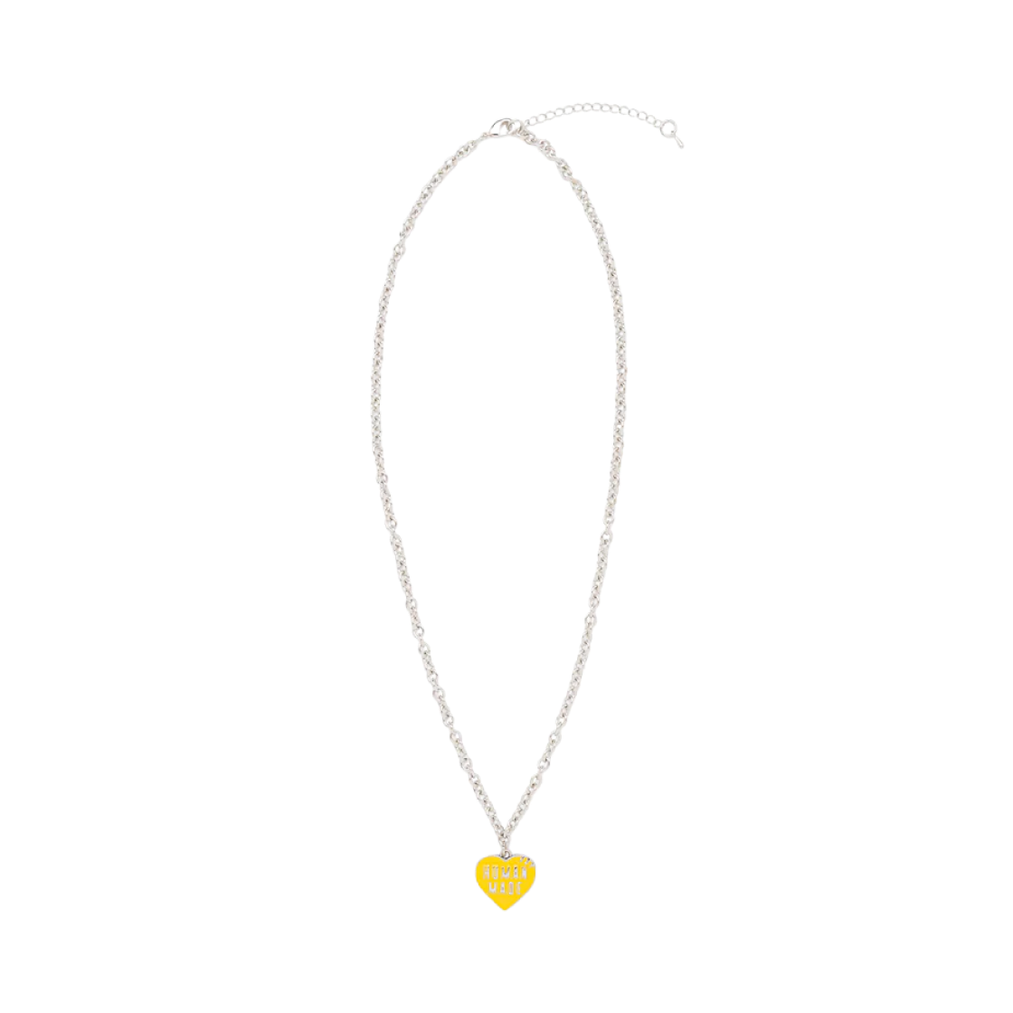 휴먼 메이드 하트 네클리스 옐로우(Human Made Heart Necklace Yellow)