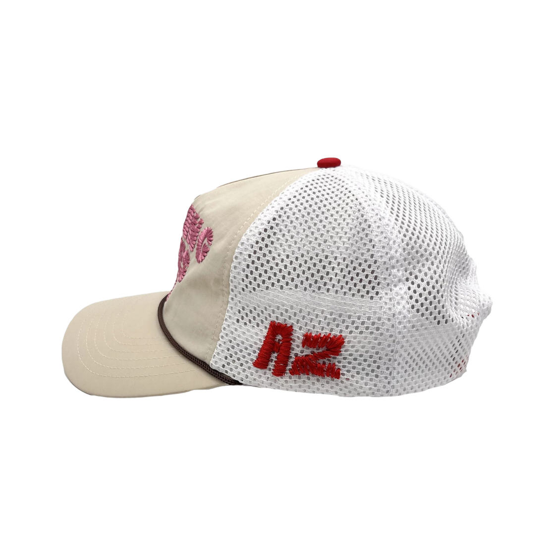 알렉스 조노 러닝 러브스 유 트러커 햇 OG 베이지(Alex Zono Running Loves You Trucker Hat OG Beige) - 2