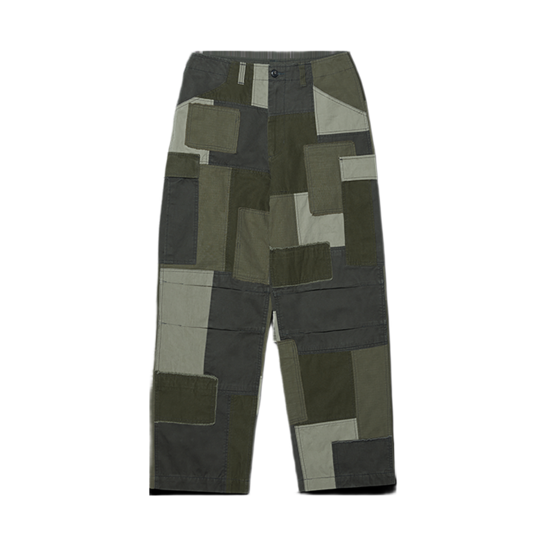 NM63PT03M1KH NOMANUAL S.C Multi Panel Pants Khaki