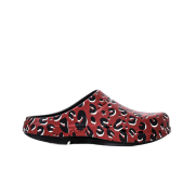 Oofos x Takahiromiyashita The Soloist Leopard Clog Red
