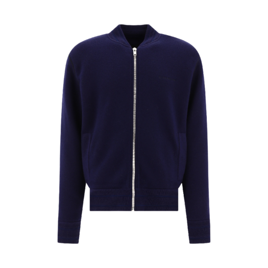 BM014A4YFP-499 Givenchy Wool Bomber Jacket Blue