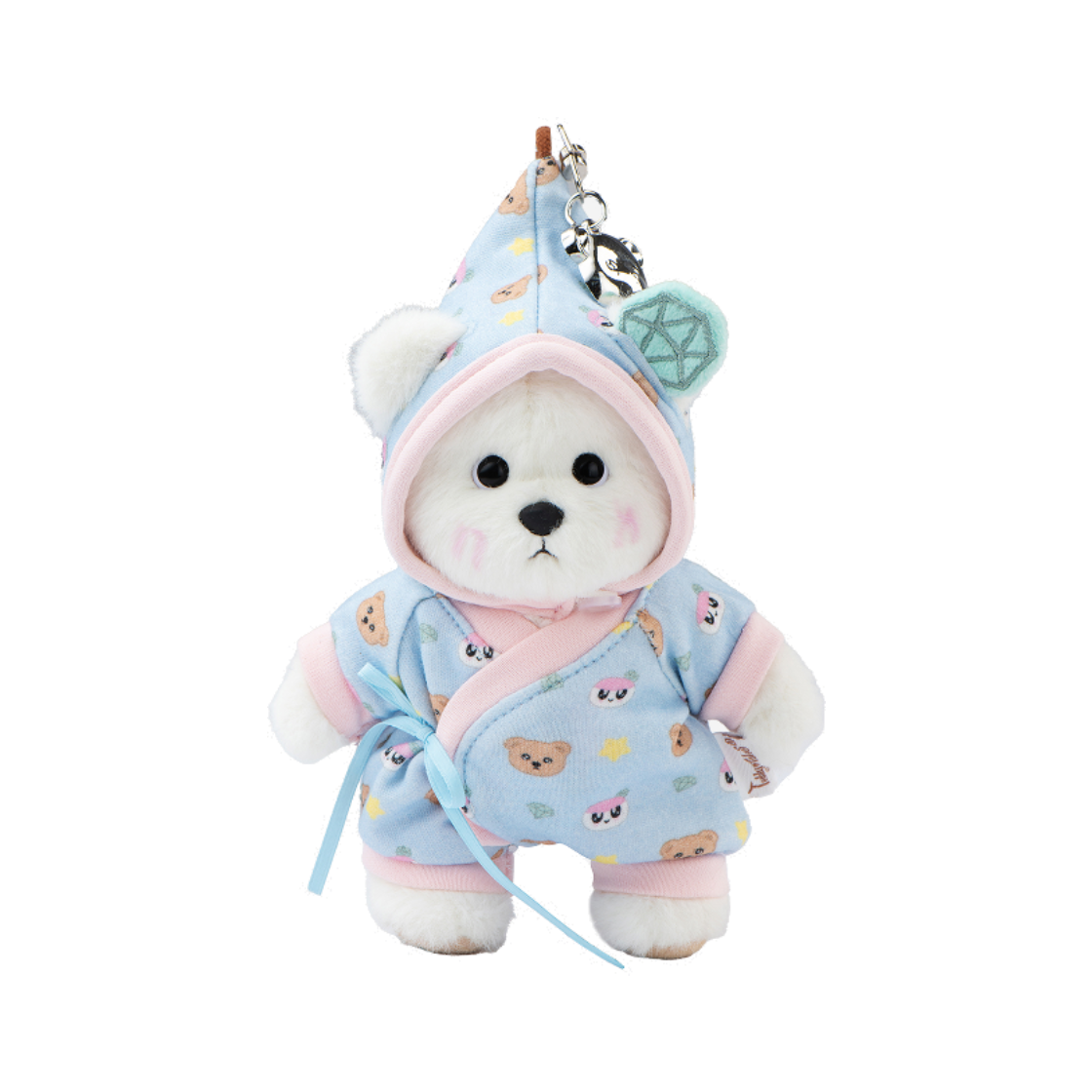 테디테일즈 세븐틴 봉봉이 콜라보 10주년 한정판 봉봉베어 XS 세레니티(TeddyTales SEVENTEEN BONGBONGEE BONGBONG Bear 10th Anniversary Limited Edition XS Serenity)